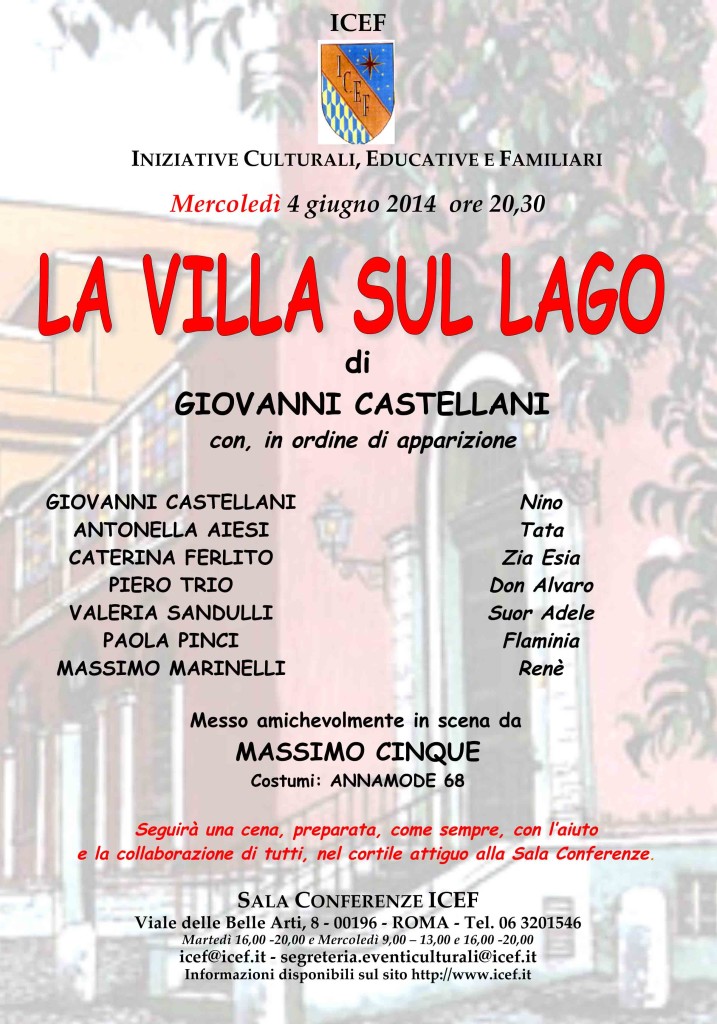 la villa sul lago castellani