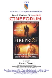 cineforum 31 ottobre 2014